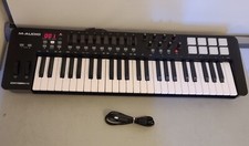 M-Audio Oxygen 49 USB Keyboard Controller Good Working Condition 