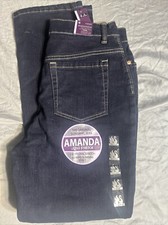 Gloria Vanderbilt Amanda Jeans Heritage Fit Tapered Size 6S Ultra Stretch NWT