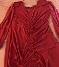 Fashion Nova Red Dress Plus Size