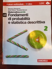 FONDAMENTI DI PROBABILITA' E STATISTICA DESCRITTIVA 2 - ZANICHELLI (C71)