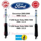 Bilstein B8 5100 Shocks Pair 2-2.5" Front Lift For 99-04 F-250, F-350, Excursion
