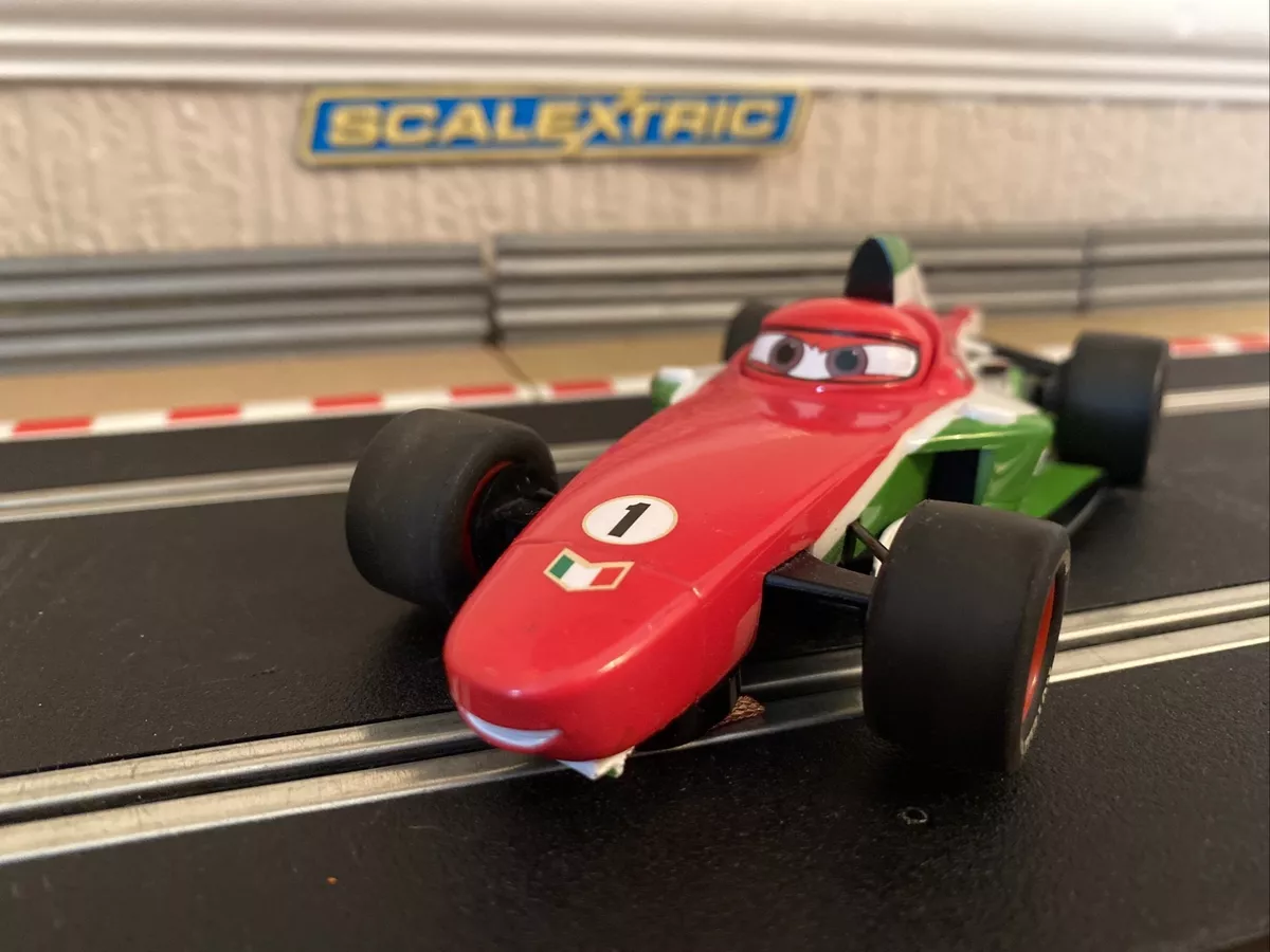 Scalextric cars disney clearance