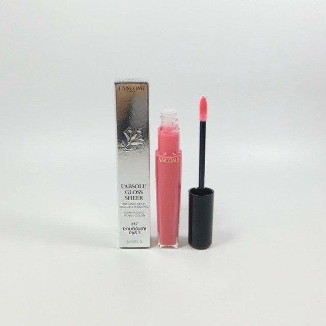 L'Absolu Gloss Sheer 317 POURQUOI PAS? 0.27oz 8ml *NEW IN
