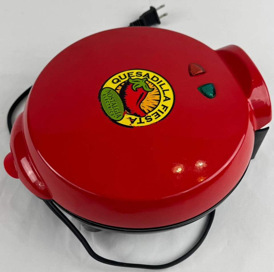 Máquina de quesadilla eléctrica Nostalgia 6 cuñas - Excelente estado Foto 2 de 4