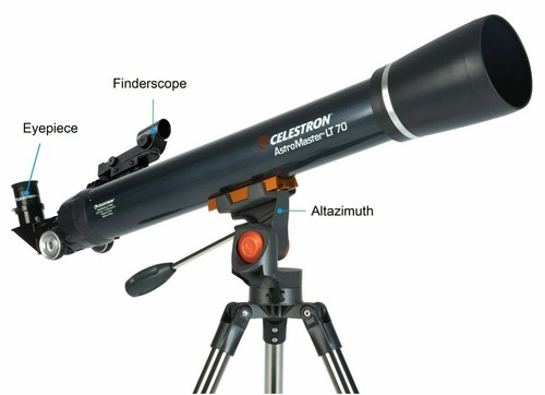 Celestron Astromaster LT 70 AZ Astronomy Refractor Telescope #21074 (UK Stock) - 第 11/12 張圖片