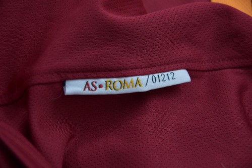 2013-14 unbranded SHIRT Official AS ROMA Home Jersey made ITALY SIZE M (adults) - Picture 10 of 11