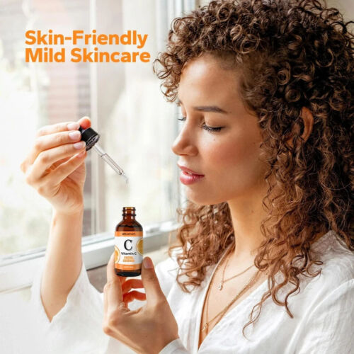 Vitamin C Serum for Face and Eyes with Hyaluronic Acid and Vitamin E 1 oz - 第 6/8 張圖片