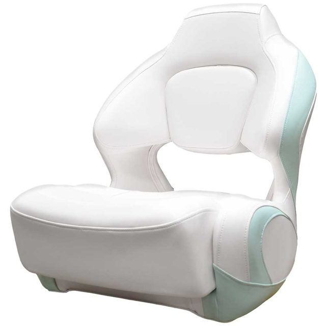 Chaparral Boat Helm Seat 31.00749 191 Suncoast Bolster White Seafoam