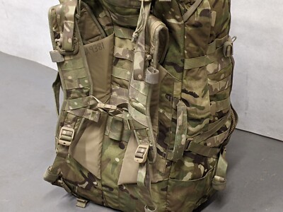 British Army - Military MTP Camo Rucksack Virtus GU 90L Bergen