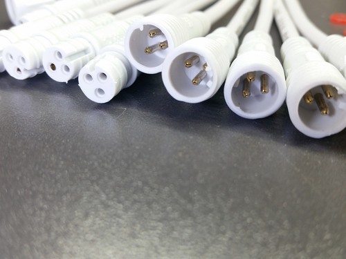 5 Pairs 3-Conductor 3Pin Waterproof Power Cable Set DC Connector Male Female LED - Picture 2 of 12