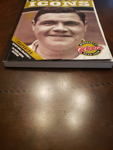 Babe Ruth Icons Geppi's Memorabilia Road Show Book 2005 Ruth on cover - Picture 10 of 12
