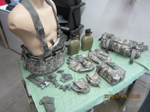 US Army Molle II Tactical Assault Panel TAP Multicam OCP CHEST RIG ONLY