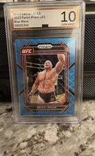 2023 Prizm UFC DCI 9 Blue Wave Brock Lesnar