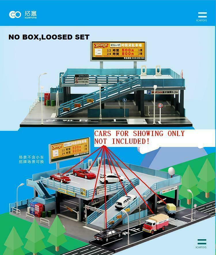 1/64 JAPAN STYLE PARKING SET XCARTOYS(BUILDING ONLY) NO BOX 1/64 JAPAN STYLE PARKING SET XCARTOYS(BUILDING ONLY) NO BOX
