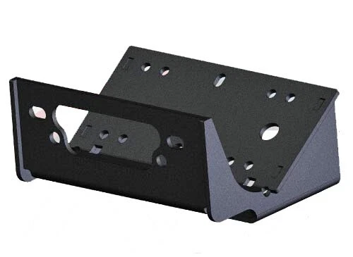 Kawasaki 800 Teryx Winch and Mount Plate Kit 2014-2023 4500 lbs KFI UTV Teryx4 4 Foto 2 de 4