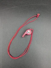 Vintage Sanrio Hello Kitty Joey Mouse Pink Plastic Whistle 1976 Japan