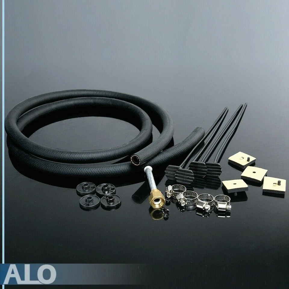 Universal Aluminum Remote Transmission Oil Cooler, 12-3/4" X 5" X 3/4" - Image 4 of 4