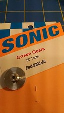 Sonic 3/32 axle 64 pitch 50 tooth Aluminum Drag Crown Gear Mid America Raceway