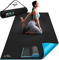 Sensu large yoga mat 6’ by 4’