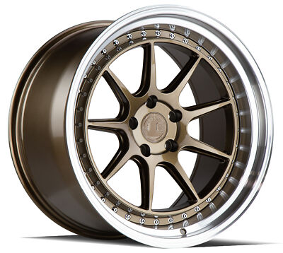 19x11 Aodhan DS-X  5x114.3 +22 Flow Forged Bronze Wheels (Set of 4)