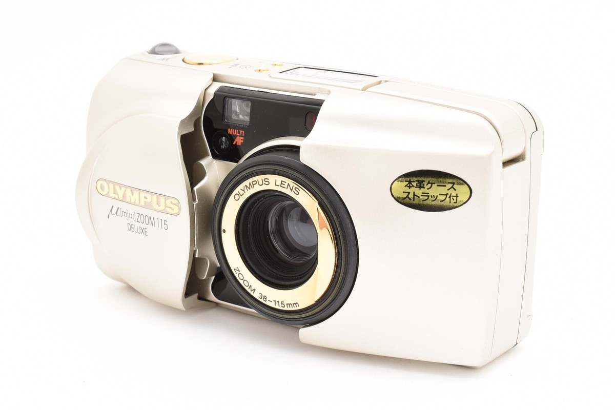 Top MINT] Olympus mju Zoom 115 Deluxe Point & Shoot 35mm