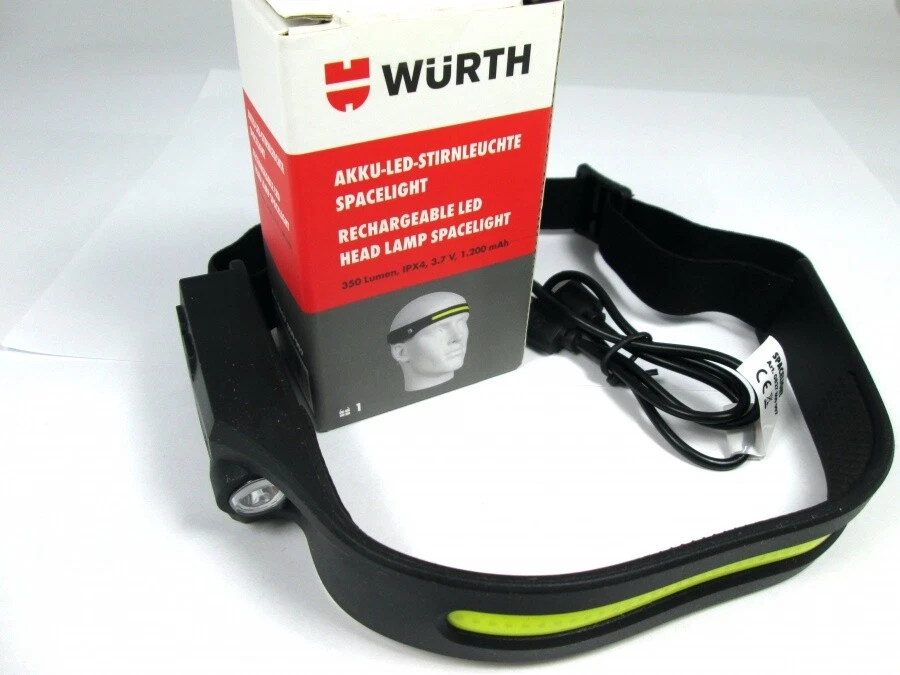 Original Würth Akku LED Stirnleuchte Stirnlampe Spacelight 