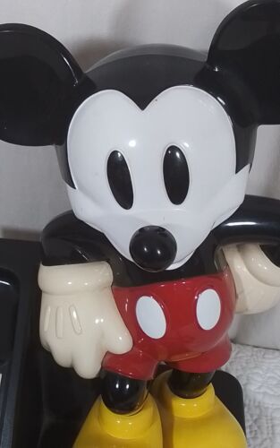 Teléfono de colección Mickey Mouse con cable línea fija tono táctil AT&T Disney - Imagen 5 de 13