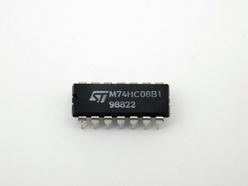 5x SGS-Thomson M74HC08B1 - Quad 2-Input AND Gate - IC 74HC08 PDIP14 - Picture 4 of 6