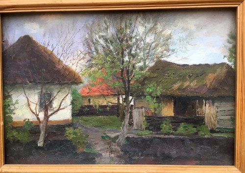 Oil Painting Framed Rural Life Tsyupka I Nature Painting Original Artwork n612 - Picture 2 of 10