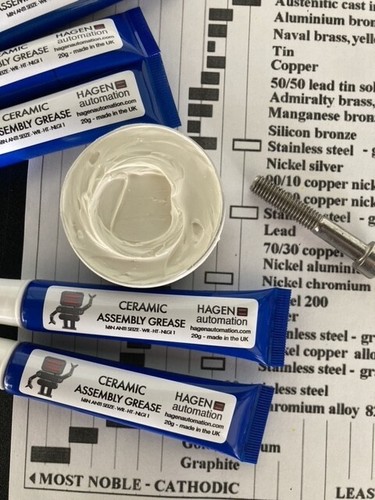 Keramik Montagefett 20g hBN Anti Seize WR-HT-NLGI 1 - Bild 3 von 11