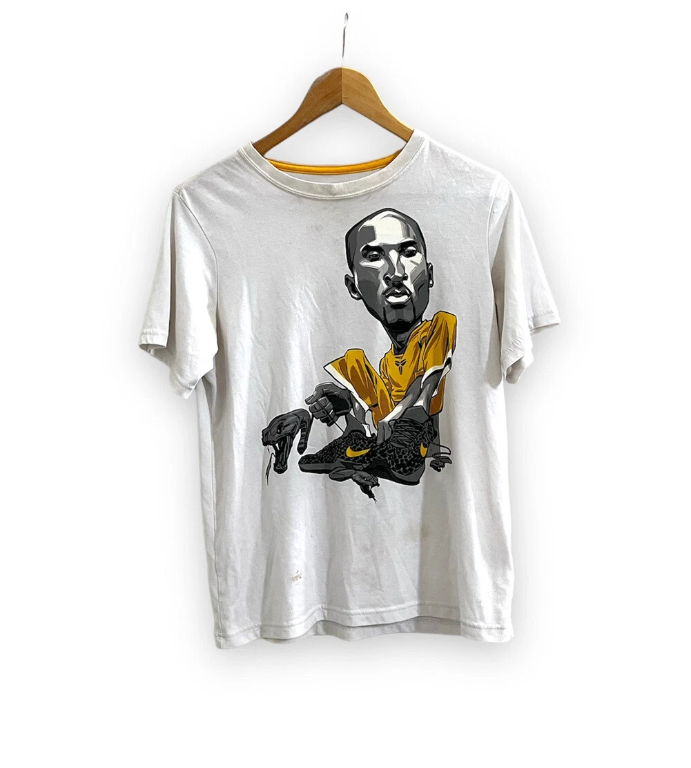 Nike Kobe Bryant Los Angeles Lakers Dri-fit Nba T-shirt in White