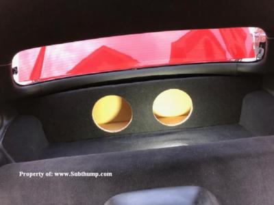 *New* 2014-2019 C7 Corvette Dual 10 Downfire Subwoofer Box