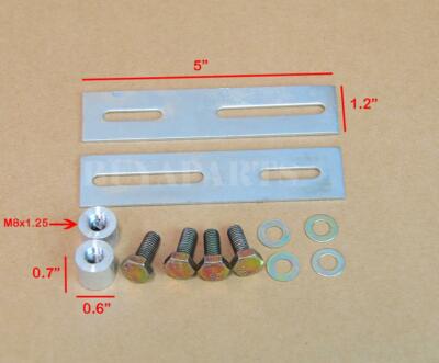 Universal Aluminum mount Bracket for Intercooler, Radiator, Oil cooler