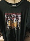 Led Zeppelin 1977 United States Tour 1977 X-L Black With Red Orange And Grey