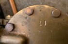 WW2 ERA USN AJ MORSE COMMERCIAL SHALLOW WATER DIVING HELMET SUIT HAND AIR PUMP — photo 7