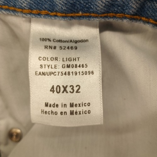 George Jeans Mens 40X32 (31 inseam) Blue Jeans - Picture 10 of 11