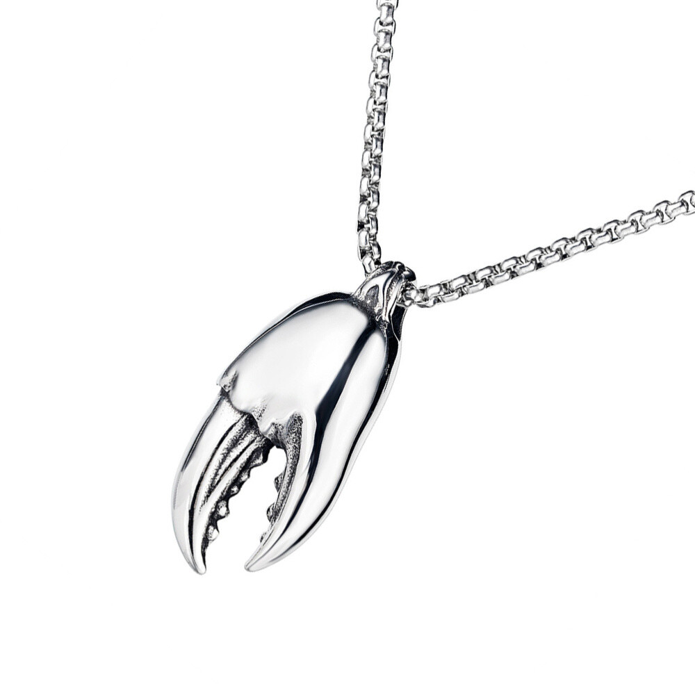 Crab Pincer Necklace Stainless Steel Man Claw Dainty Choker eBay
