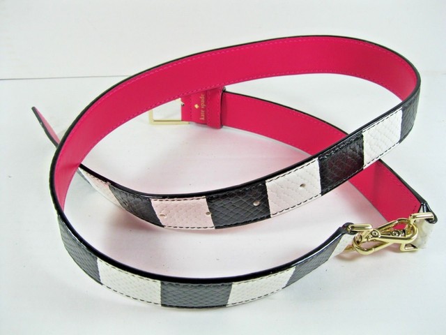 kate spade black belt