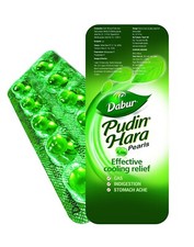 10X Dabur Pudin Hara Digestive Pearls for Gas Indigestion Strip Of 10 100 Tabs 