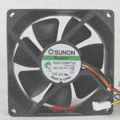 1 PCS   Fan KDE1209PTV3 DC12V 1.2W 3Pin 92*92*25mm  #T9