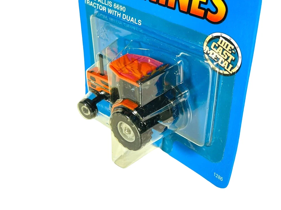 Ertl Farm Machines Qty 4 AGCO Allis 6690 Tractor w/Duals ~ 1992 Sealed 1:64 - Image 4 of 4