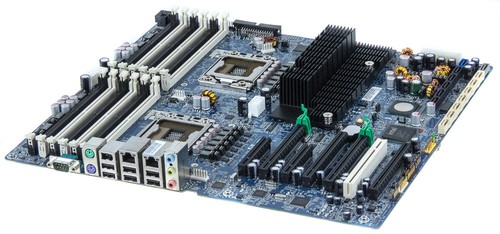 HP 591132-001 2x LGA1366 12x DDR3 PCIe PCI MAINBOARD FÜR Z800 - Picture 2 of 2
