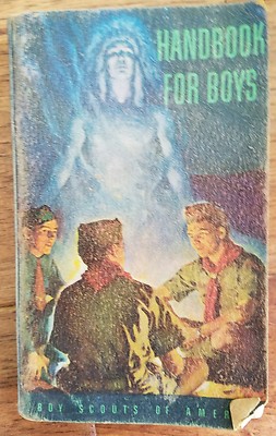 Boy scouts of America Handbook for boys 65 cents 1948 | eBay
