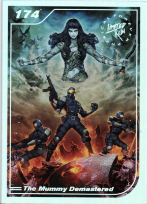 The Mummy Remastered Limited Run Silver Trading Card #174 New No Creases