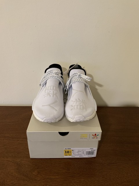 Size 10.5 - adidas NMD Human Race x Pharrell White for sale online | eBay