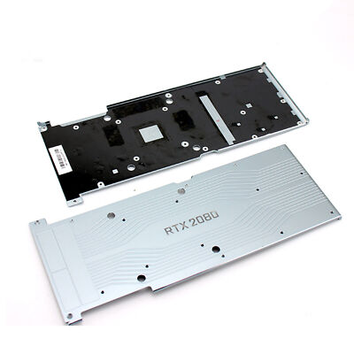 Back Plate Rear Panel Cover for NVIDIA RTX 2080 Graphics Card GPU Repair Parts