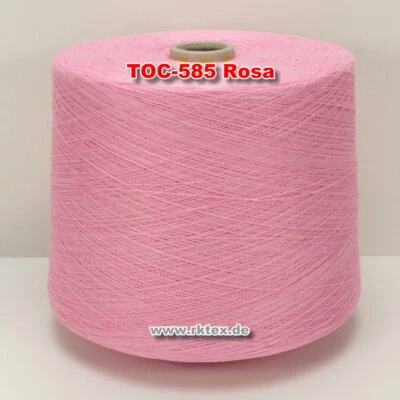 585 Rosa TVU Ocean Nm 30/2 Baumwolle Acryl Strickgarn Häkelgarn Garn Kone