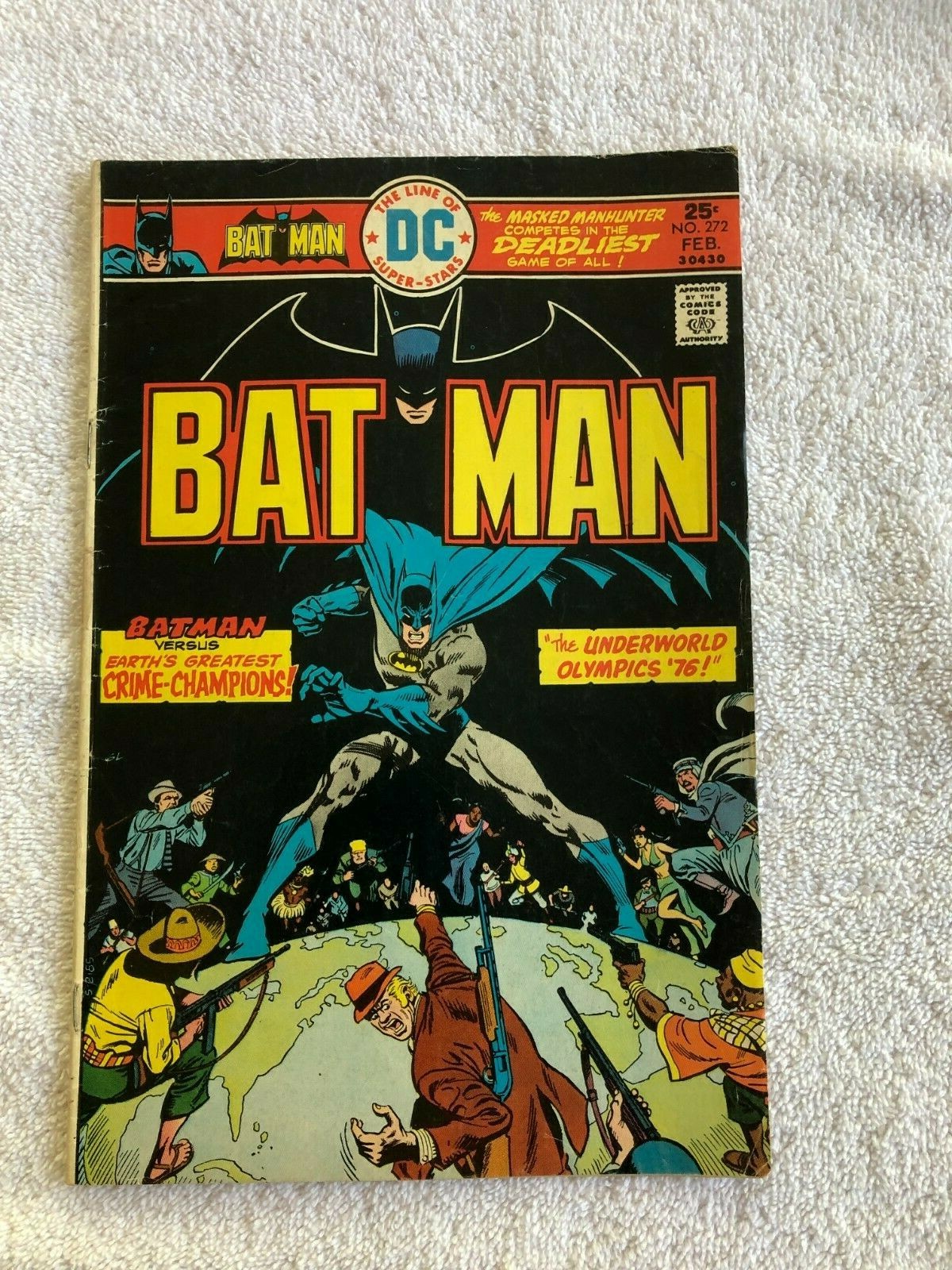 Batman #272 (Feb 1976, DC) VG+ 4.5