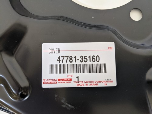Genuine Toyota FJ Cruiser 4Runner Disc Brake Dust Cover Front Right & Left - Picture 8 of 8