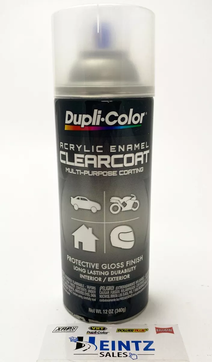 Duplicolor DA1692 CRYSTAL CLEAR Acrylic Enamel Multi-Purpose Coating - 12 oz